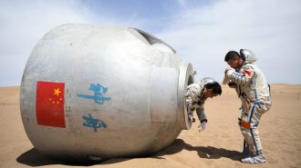 China selecciona astronautas para su programa de estación espacial