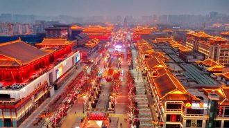 China registró en 2021 la temperatura media más alta desde 1951