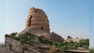 Arqueólogos revelan historia de templo milenario en provincia china de Gansu