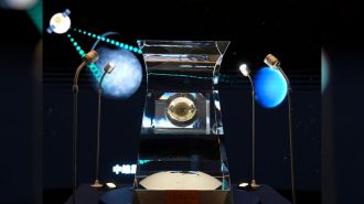 Científicos chinos crean nuevo mapa detallado de rocas lunares