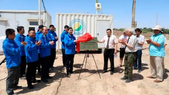 Comenzó a operar superestación de observación del clima a lo largo de la Franja y la Ruta