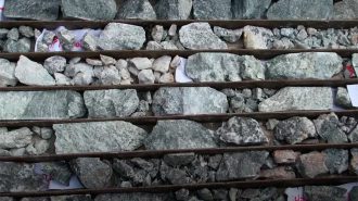 Investigadores descubren un nuevo mineral en el centro de China