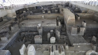 China descubre cimientos de edificios de 2.500 años del antiguo Reino de Yue
