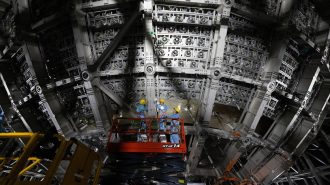 China finaliza construcción de gran detector esférico para captar “partículas fantasma”