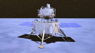 La sonda china Chang’e 5 alunizó con éxito en misión de recogida de muestras