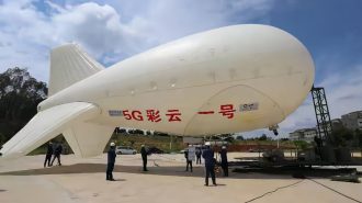Aeronave no tripulada con estación base 5G a bordo completó con éxito su vuelo de prueba