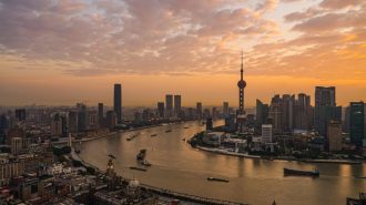 La temperatura media de China en 2021 fue la más alta desde 1961