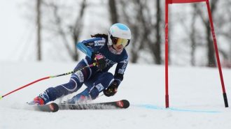 Sarah Escobar, la primera mujer de Ecuador en unos Juegos Olímpicos de Invierno