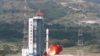 China lanzó satélite de monitoreo de carbono en ecosistema terrestre