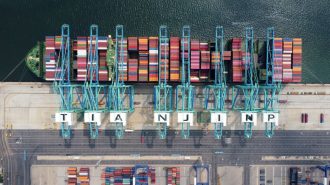 Nueva ruta de contenedores une el puerto de Tianjin con Sudamérica