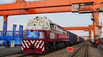 Llegó a China el primer tren desde Europa con productos para la Feria de Importaciones