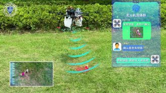 Científicos chinos crearon drones con “cerebro humano”