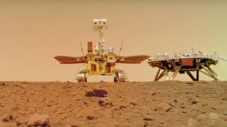 Científicos chinos desarrollan un modelo atmosférico para futuras misiones a Marte