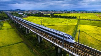 Nuevo tren bala chino alcanzará los 400 kilómetros por hora