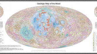 China publica el primer atlas geológico de la Luna en alta definición