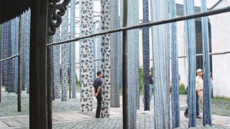 China Hoy: El teñido de calicó azul
