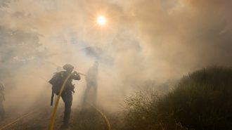 China estrena simulador gigante de incendios forestales