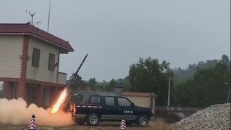 China bombardeó nubes para hacer llover en zona de sequía