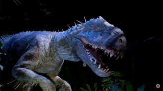 El espeluznante recorrido por el parque de Jurassic World en el nuevo Universal Studios de Pekín