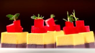 Fusión de la comida china y mexicana: Mousse de maíz