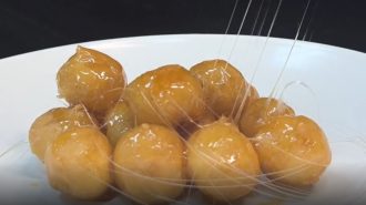 Fusión de la cocina china y mexicana: Queso caramelizado