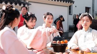 El encanto y desarrollo de la aldea china Louta, fundada en el año 897