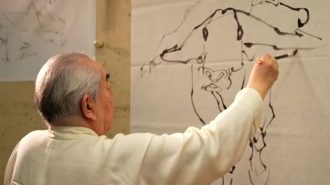 Un retrato del artista chino contemporáneo Fan Zeng