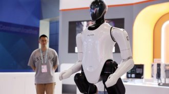 Múltiples robots se exhiben en la Expo de Chengdu