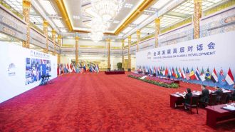 Xi Jinping pidió colocar el desarrollo en el centro de la agenda internacional