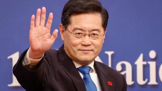 Ministro Qing Gang debutó al mando de la Cancillería de China