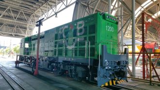 Efecto China: La primera locomotora impulsada por hidrógeno en Chile