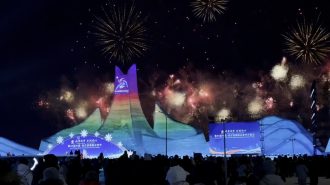 China inauguró su tradicional festival de hielo y nieve