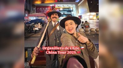 Efecto China: Un organillero chileno en el gigante asiático