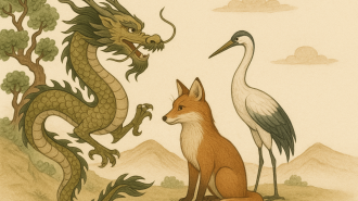 Dragones, zorros y grullas: El simbólico significado de las fábulas chinas