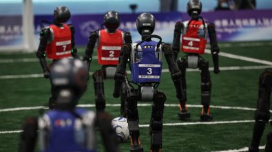 El fútbol selló los primeros Juegos Mundiales de Robots Humanoides