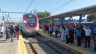 El viaje en el tren más rápido de Sudamérica