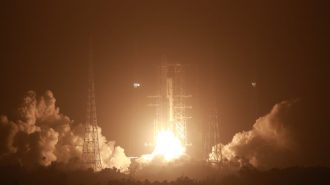 China lanza cohete portador de tamaño medio