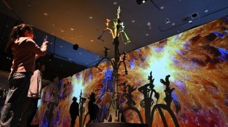 Exposición de arte inmersiva de Sanxingdui en Tianjin