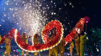 Las postales que dejó la celebración del Festival de los Faroles en China