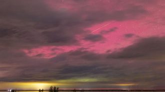 Meteoros perseidas surcaron los cielos de China