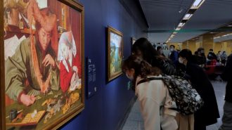 Las obras más representativas del Museo del Prado llegan al metro de Shanghái