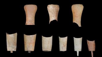 Desentierran conjunto de instrumentos musicales de antiguo reino de China