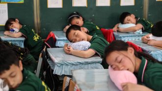 Digno de imitar: Escolares chinos tienen una clase de “descanso al mediodía”