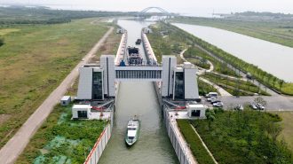 Comenzó fase de prueba del megaproyecto de desvío de aguas en China