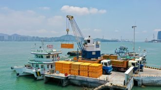 La lucha de la estación de saneamiento de Xiamen en contra de los residuos marinos