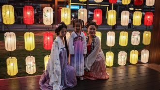 Las postales del Festival del Dragón en China