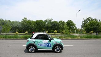 Vehículos inteligentes tuvieron su propia carrera en China