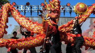 Multitud celebró el Año Nuevo Chino en Providencia