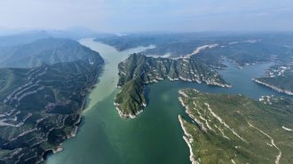 La represa que cambió el río Amarillo