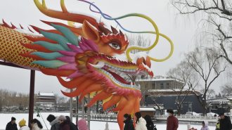 Huellas en la nieve: Un paseo por Beijing en invierno